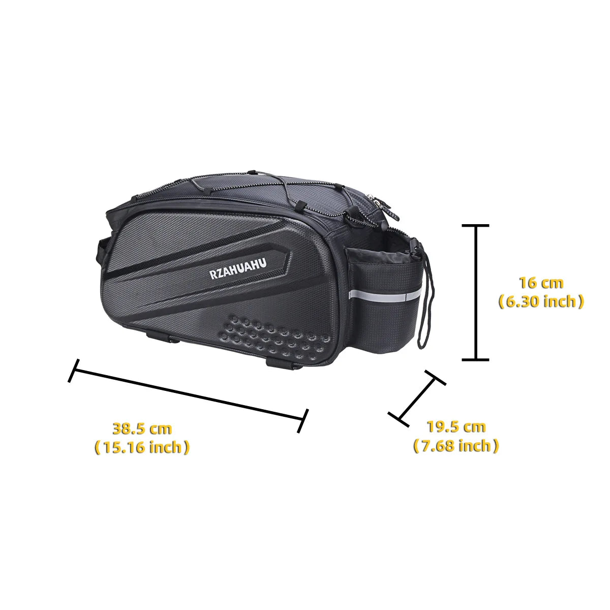 Bike Bags Large Capacity Bicycle Carrier Bag Luggage Shoulder Handbag Bike Rear Basket Waterproof Pannier Trunk Seat Saddle Bags - MyLootWare