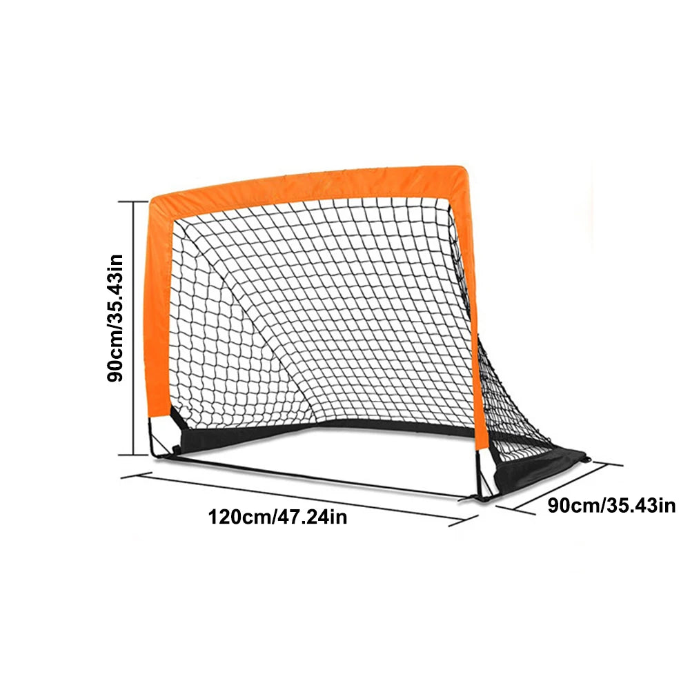 2pcs/1pc Soccer Goals Soccer Net for Backyard, Portable Soccer Goal, Pop Up Soccer Goal Net for Backyard - MyLootWare