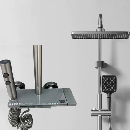 Hot Cold Shower Faucet System Set Shower Set