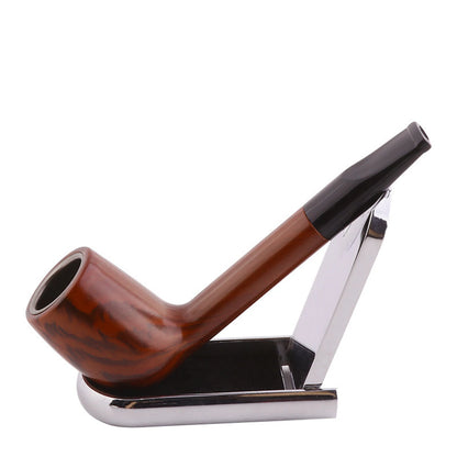 1pc, Classic Wood Grain Resin Pipe for Smoking Gifts, Smoking Accessories - MyLootWare
