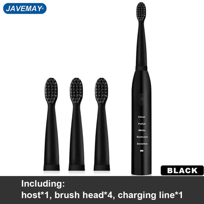 Powerful Ultrasonic Sonic Electric Toothbrush USB