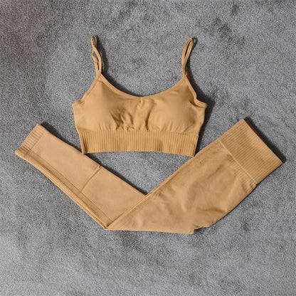 Fitness Yoga Set Seamless Sport Women's Sportswear