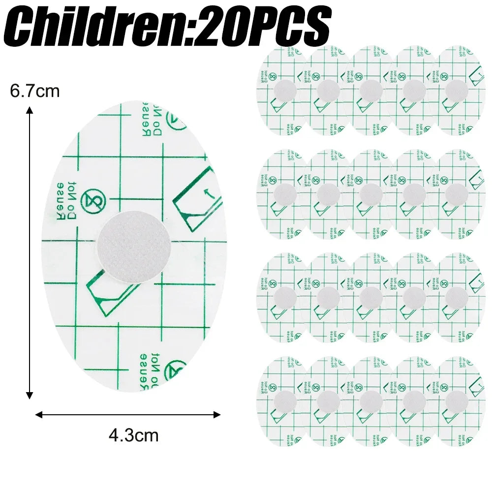 100-20Pc Adhesive Ear Pad Anti-Wear Foot Patch Heel Patch Waterproof Baby Adult Bath Ear Protector for Bathroom Swimming Sticker - MyLootWare