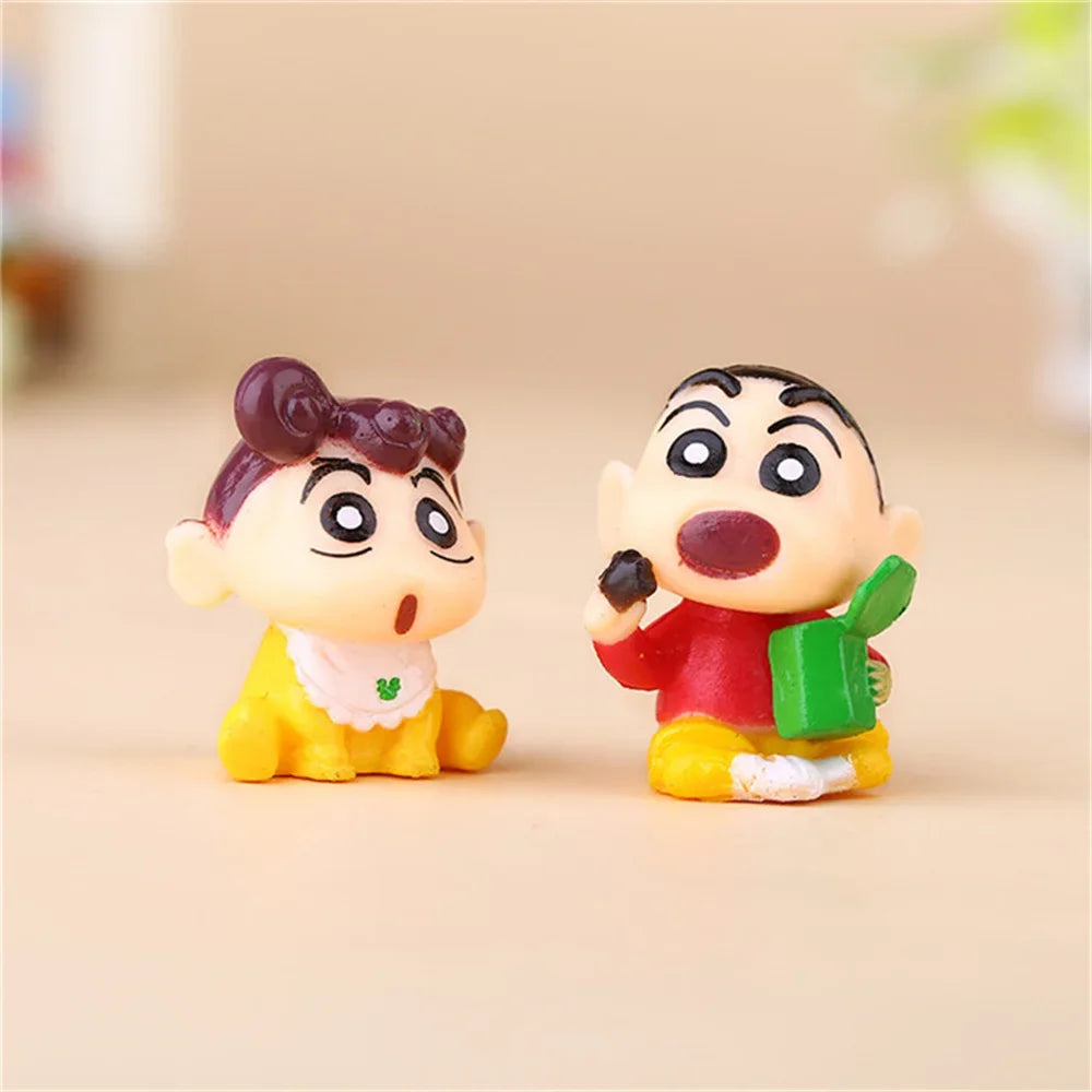 Crayon Shin-chan Saiyan Mini Anime Figures Set