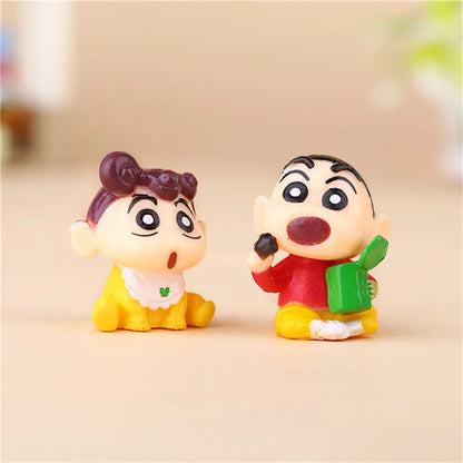 Crayon Shin-chan Saiyan Mini Anime Figures Set