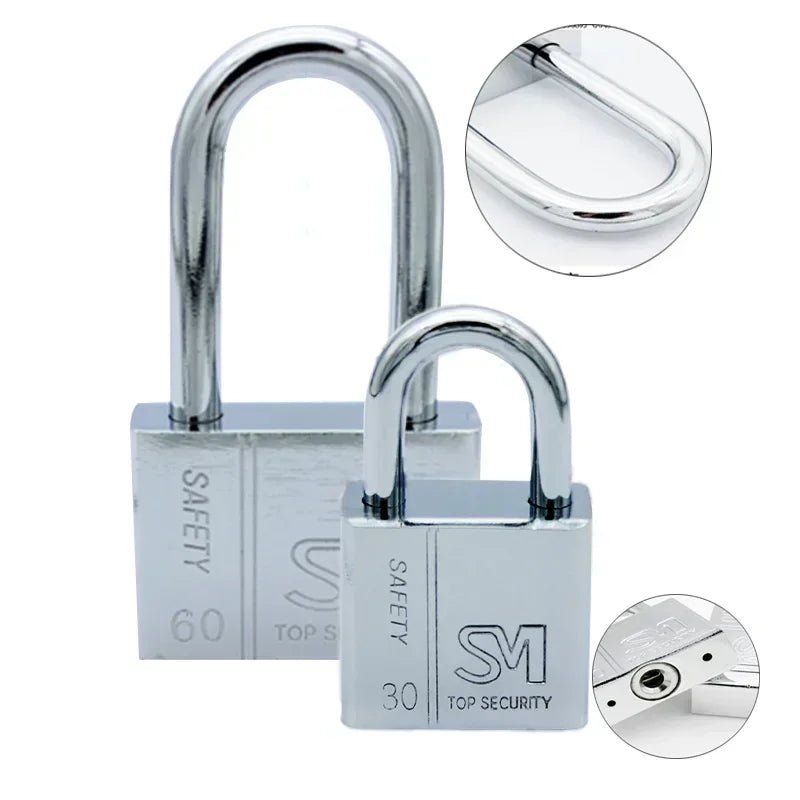 1PCS Heavy Padlock Dormitory Cabinet Drawer Anti-theft Lock Waterproof Rust Proof Small Lock Lock Latch Door Single Open Padlock - MyLootWare