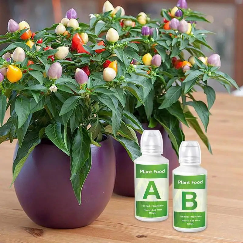 AB Fertilizer Set for Hydroponic Garden Plants - MyLootWare