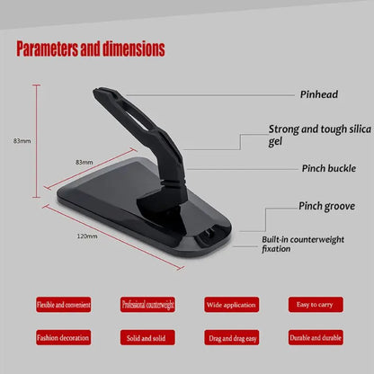 Mouse Bungee Flexible Cord Clip Wire Cable Holder