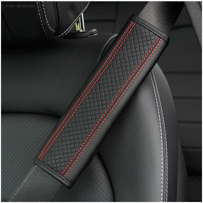 PU Leather Seat Belt Shoulder Cover Pad
