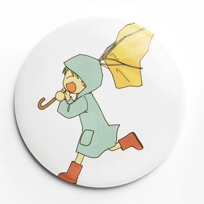 Yotsuba Anime Cartoon Soft Button Lapel Anime Pin