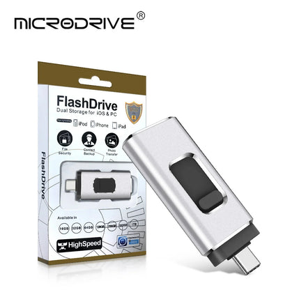 3 in 1 USB3.0 Flash Drives 512GB for iPad iPhone - MyLootWare
