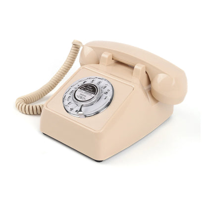 Vintage Landline Phones for Home, Retro Rotary House Phone with Ringer & Volume, Classic Old Fashion Desktop Analog Telephone - MyLootWare