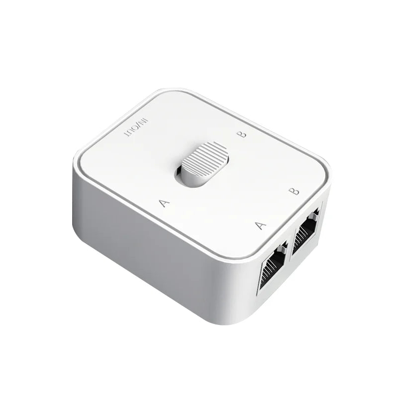 Cable Switch Supports Gigabit Transmission Rates Physical Isolation To Prevent IP Series Connection Network Cable Input Port - MyLootWare