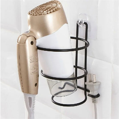 Hair Dryer Rack Wall Mounted Bathroom Hotel Stand
