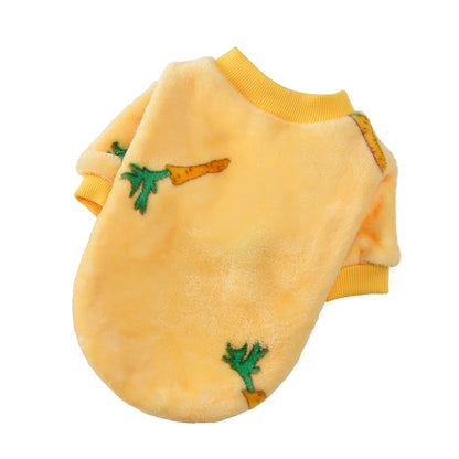 Pet Clothes Autumn Winter Warm Cat Dog Jacket For