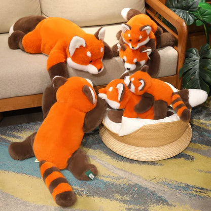 Cute Raccoon Plush Toy Stuffed Animals Fox Soft