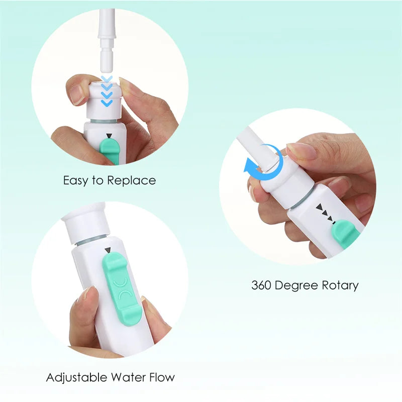 Dental Water Flosser Faucet Oral Irrigator Floss