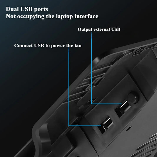 Laptop Cooling Base Is Suitable for 10 Inch/17