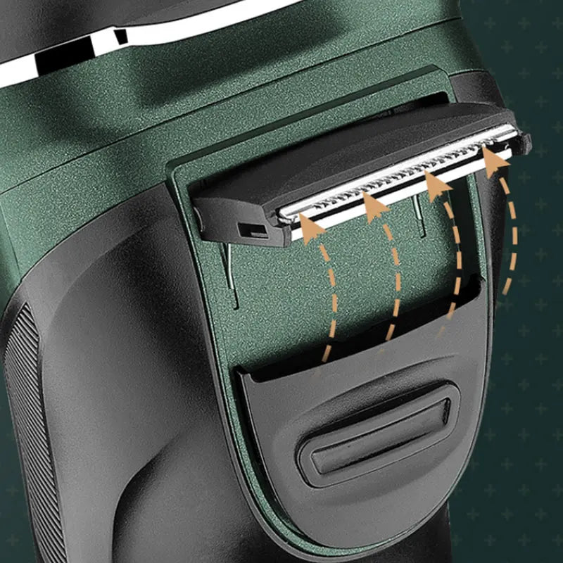 Kemei LCD Dislay Waterproof Electric Shaver For