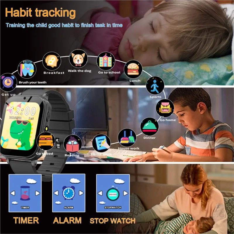 Smart Watch Kids 22 Puzzle Games Music Play
