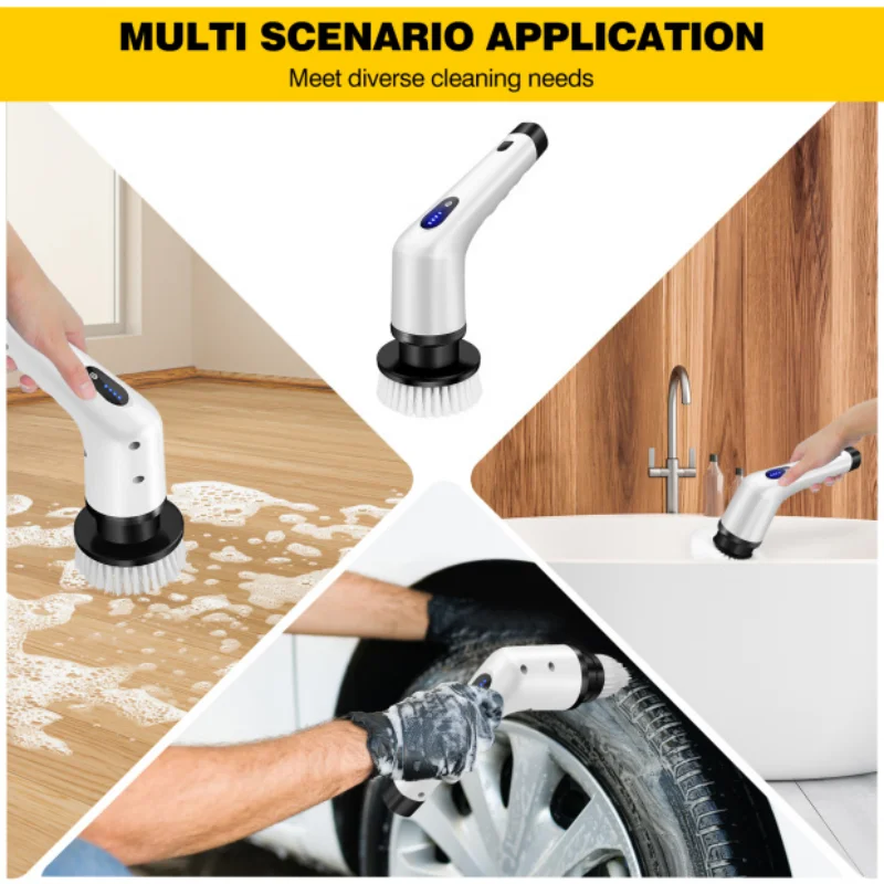 3-in-1 Electric Spin Scrubber Portable Cleaner - MyLootWare