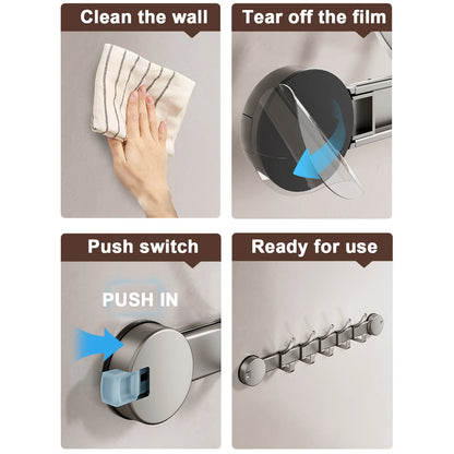 Clothes Hook Bathroom Towel Hanger Hook Wall Hook