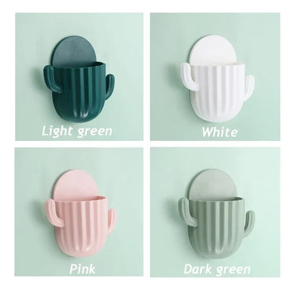 Wall Self-adhesive Storage Rack Toothpaste Holder