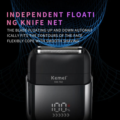 KEMEI km-t82 Usb Reciprocating Electric Shaver