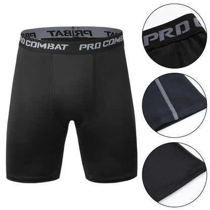 Men Bodybuilding Shorts Fitness Workout Inseam Gym