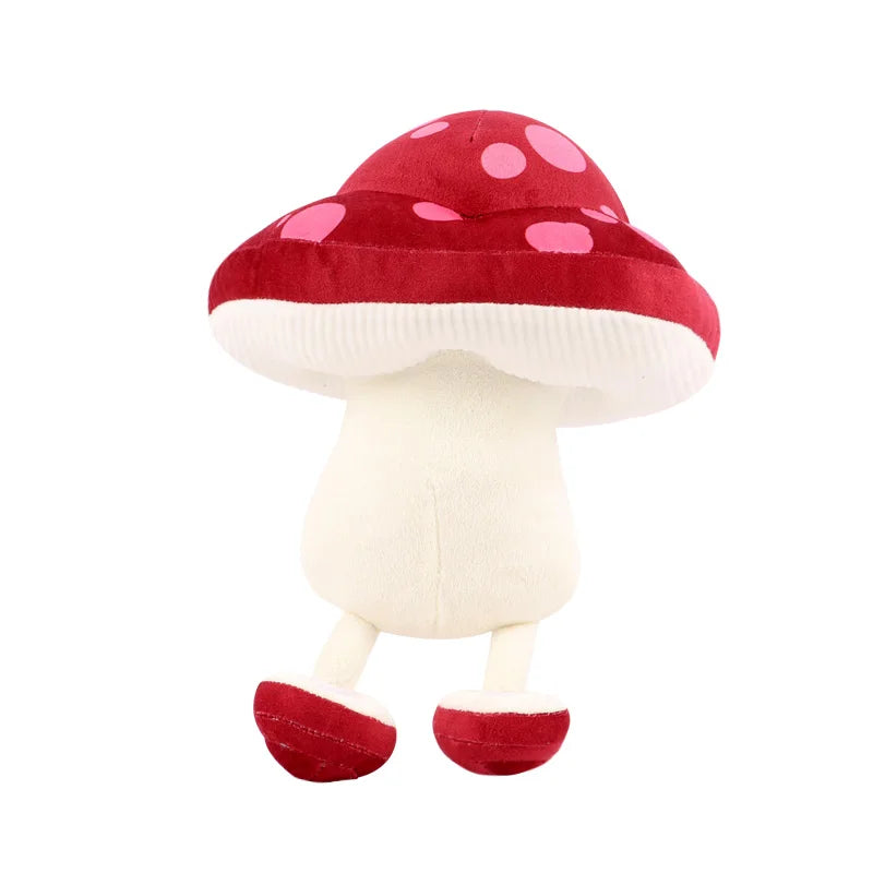 25cm New Walking Mushroom Anime figures Cute plush toy Soft Comfortable Pillow anime Surrounding Anime Fans the Best Funny gift - MyLootWare