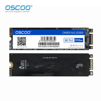 OSCOO SSD M.2 SATA3 2280 Internal Hard Drive 128GB