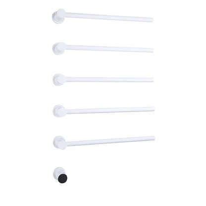 Bathroom Electric Heated Carbon Fiber Towel Rail Warmer Digital Display Temperature Time Control Smart Home Concealed Bar Dryer - MyLootWare