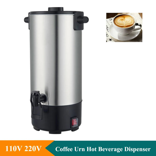 Stainless Steel 8L Fast Brew Coffee Urn 110V 220V