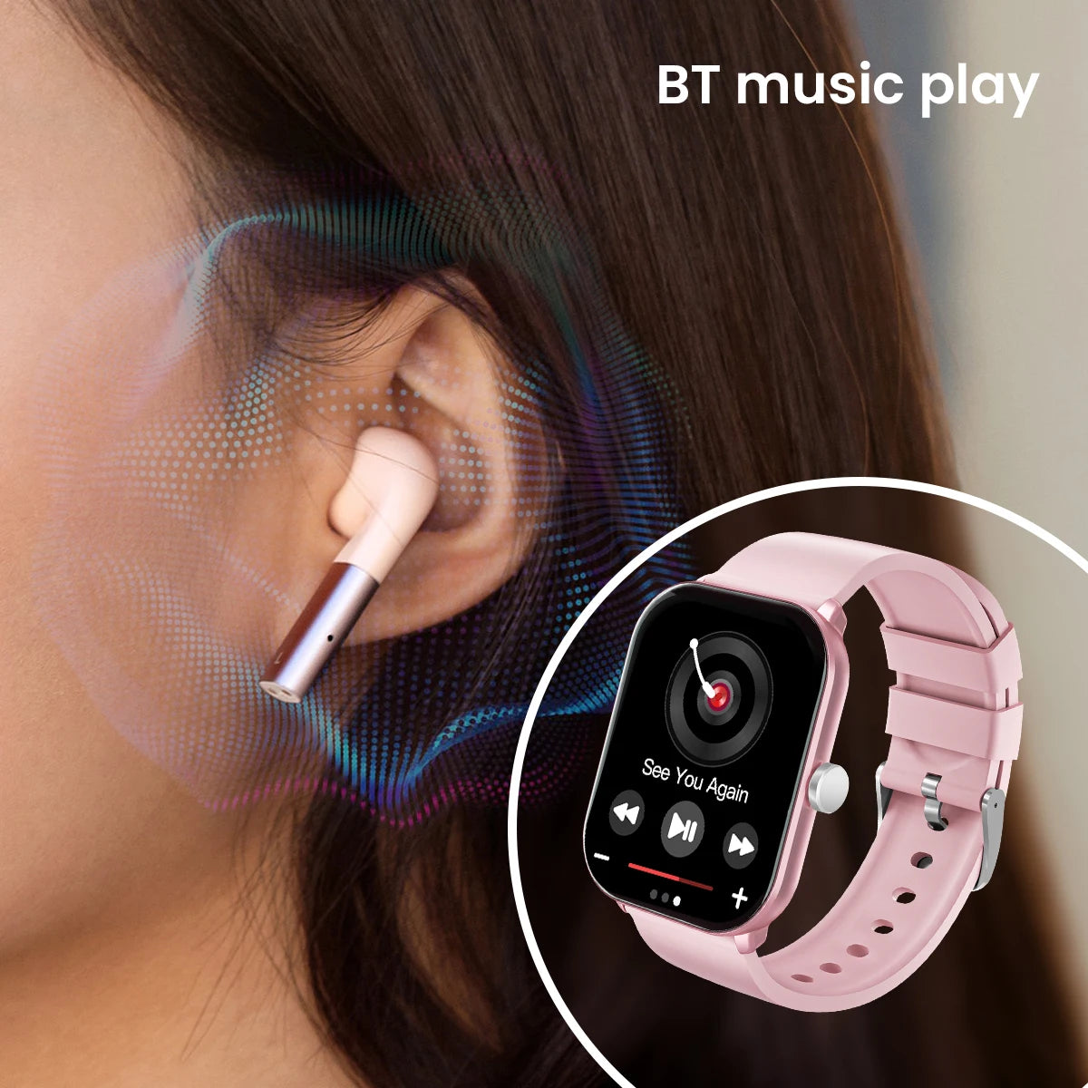 Smart Watch 2.01-inch Large Screen Waterproof