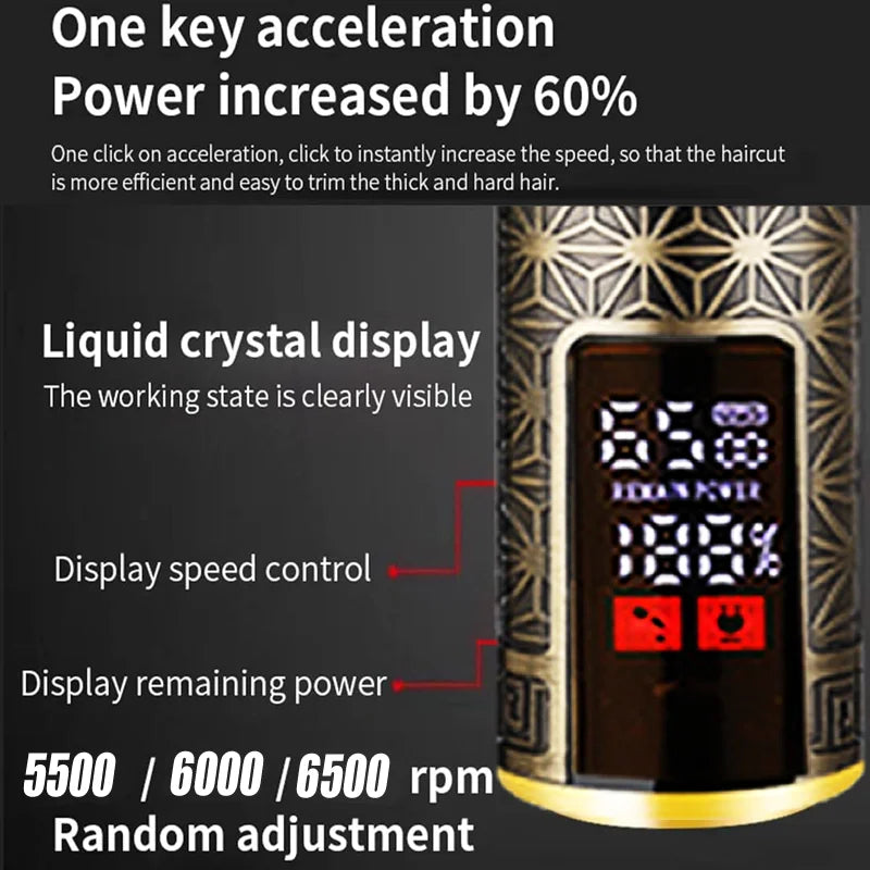 New In Hair Cutting Machine Clipper for Men Barber