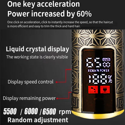 New In Hair Cutting Machine Clipper for Men Barber