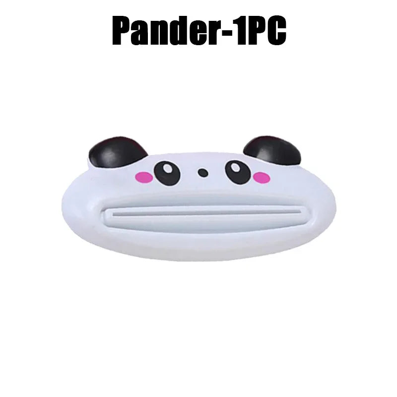 Cartoon Animal Toothpaste Squeezer Easy Use For Children Dispenser Kitchen Gadget Useful Home Tools Bathroom Plastic Tooth Paste - MyLootWare