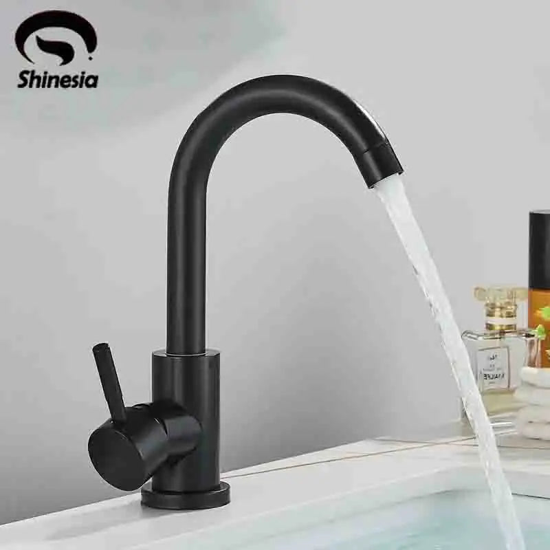 Shinesia 304 Stainless Steel Bathroom Faucet Basin