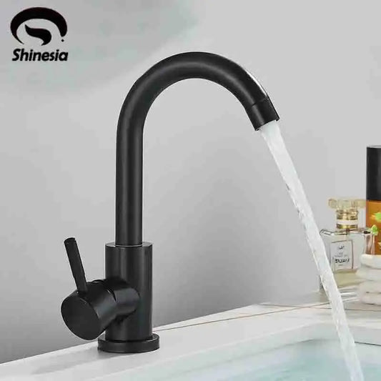 Shinesia 304 Stainless Steel Bathroom Faucet Basin