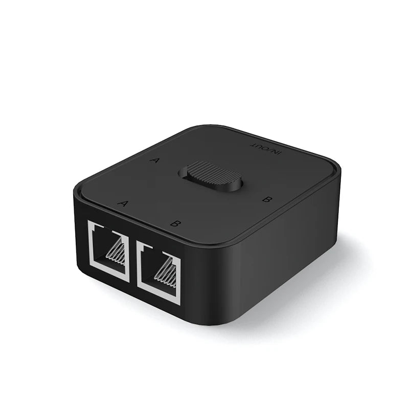Cable Switch Supports Gigabit Transmission Rates Physical Isolation To Prevent IP Series Connection Network Cable Input Port - MyLootWare