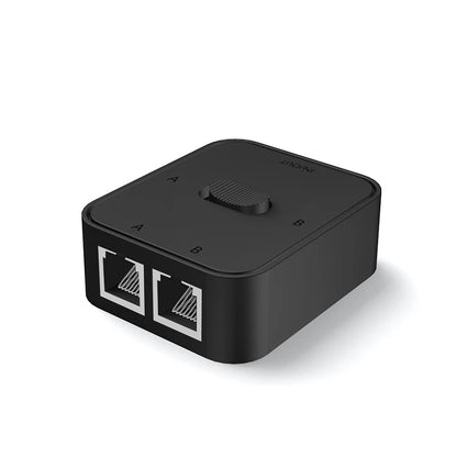 Cable Switch Supports Gigabit Transmission Rates Physical Isolation To Prevent IP Series Connection Network Cable Input Port - MyLootWare
