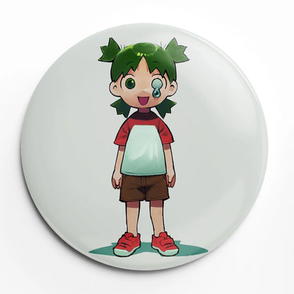 Yotsuba Anime Cartoon Soft Button Lapel Anime Pin