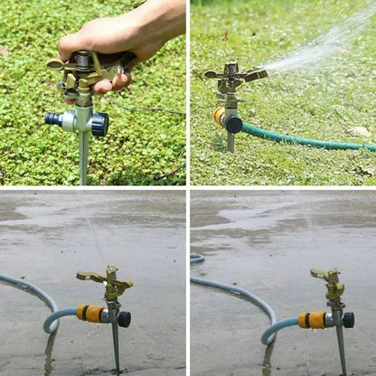 Garden Sprinklers 360 Degree Adjustable Rotate