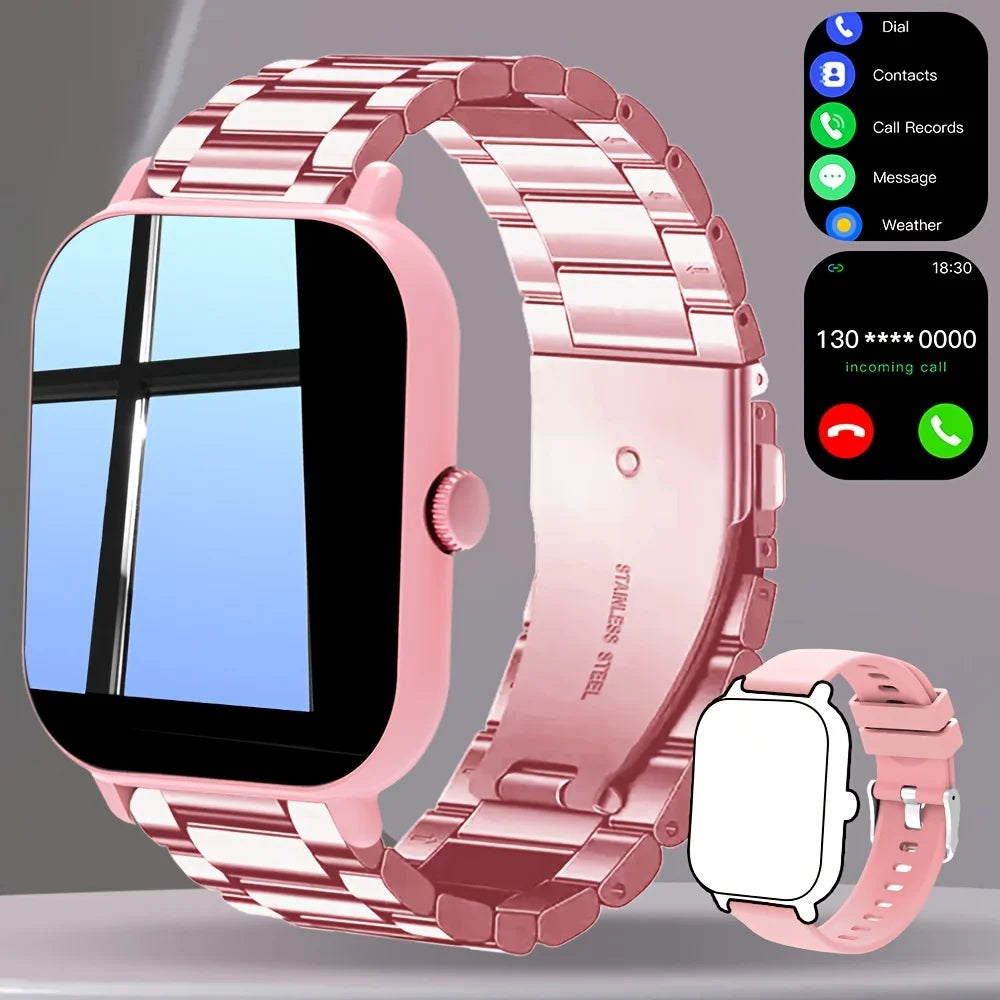 2025 latest smart watch for men and women wireless call/receive multiple sports modes sports record support wireless call - MyLootWare