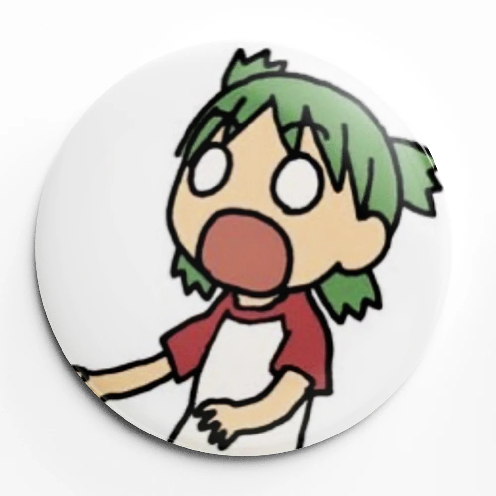 Yotsuba Anime Cartoon Soft Button Lapel Anime Pin