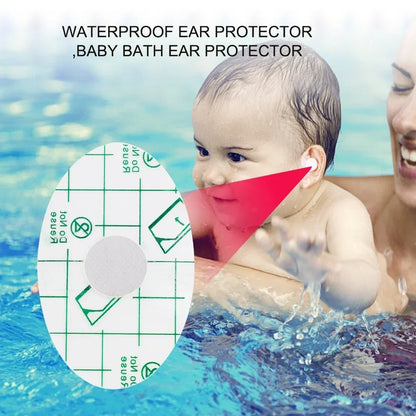 100-20Pc Adhesive Ear Pad Anti-Wear Foot Patch Heel Patch Waterproof Baby Adult Bath Ear Protector for Bathroom Swimming Sticker - MyLootWare