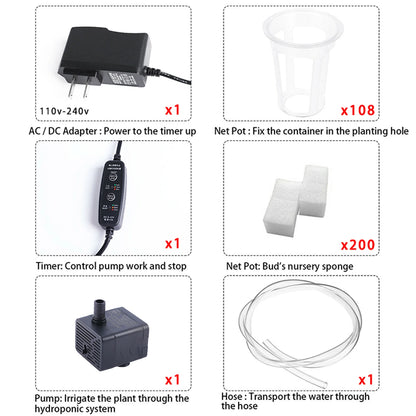 Hydroponics Growing System Kit,BHTNYOO 3