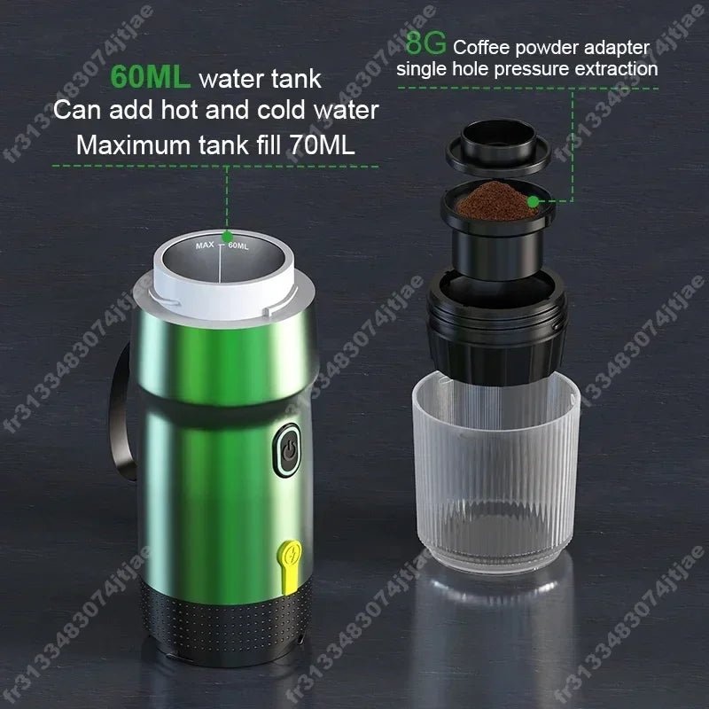 Electric Portable Coffee Machine Portable Italian