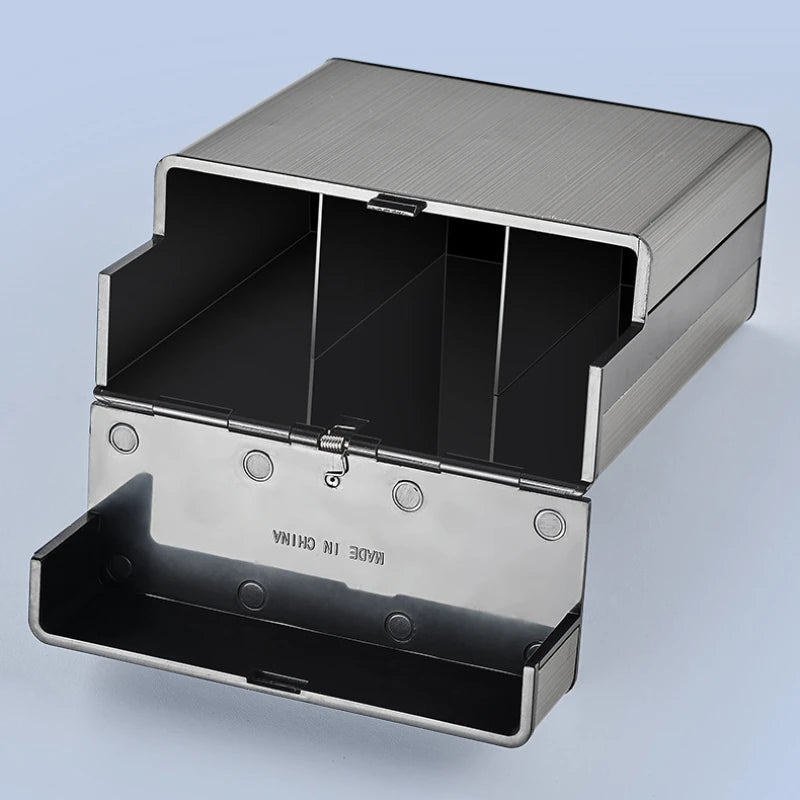 Large Capacity Cigarette Case Automatic Flip Cover