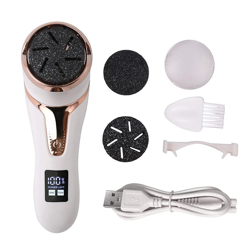 Electric Foot Care File for Soft, Smooth Feet -